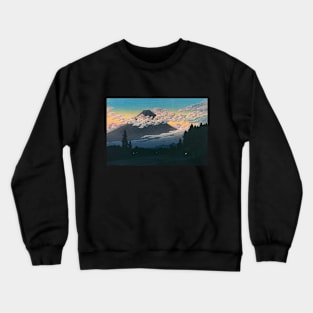 Near Susono by Kawase Hasui Crewneck Sweatshirt